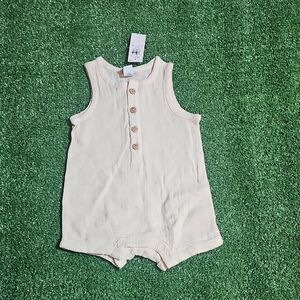 Old Navy Cream Sleeveless One Piece